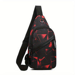 Stylish Chest Bag For Travel Casual Crossbody Bag Lightweight Sports Bag