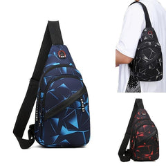 Stylish Chest Bag For Travel Casual Crossbody Bag Lightweight Sports Bag