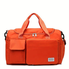 Large Capacity Duffle Bag Lightweight Luggage Bag With Shoe Compartment