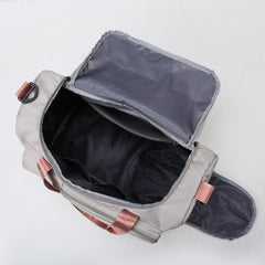 Large Capacity Duffle Bag Lightweight Luggage Bag With Shoe Compartment
