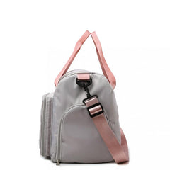 Large Capacity Duffle Bag Lightweight Luggage Bag With Shoe Compartment