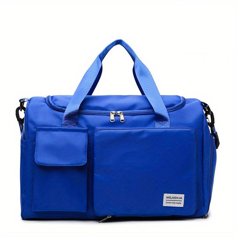 Large Capacity Duffle Bag Lightweight Luggage Bag With Shoe Compartment