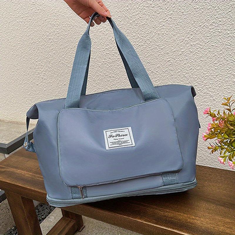 Foldable Travel Duffle Bag Large Capacity Weekender Luggage Bag