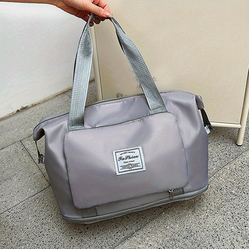 Foldable Travel Duffle Bag Large Capacity Weekender Luggage Bag