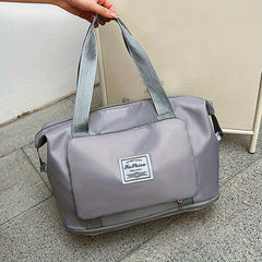 Foldable Travel Duffle Bag Large Capacity Weekender Luggage Bag