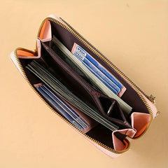 Touch Screen PU Leather Phone Bag Card Slot Zipper Shoulder Bag