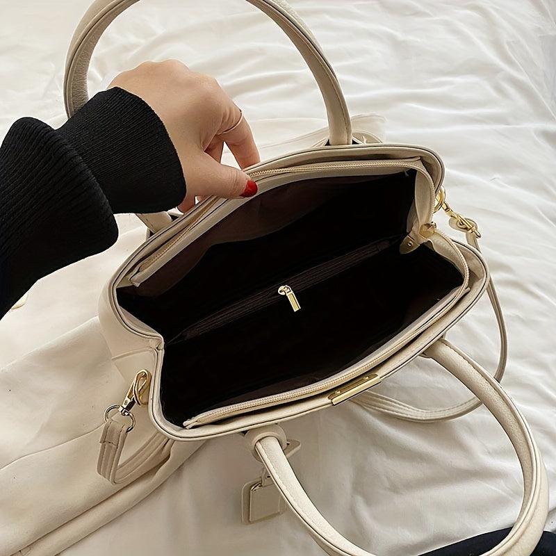 Large Capacity Shoulder Tote Bag for Work