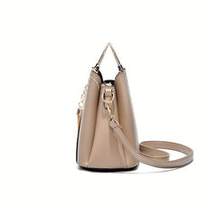 Tassel Crossbody Bag with Top Ring - Stylish and Functional
