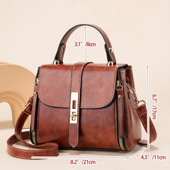 Flap Shoulder Bag Top Handle Handbag Crossbody Bag