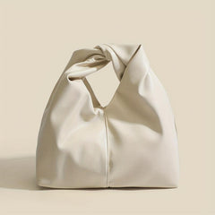 Minimalist Niche Satchel Bag Solid Handbag Women's Storage Bag With Ruched Strap