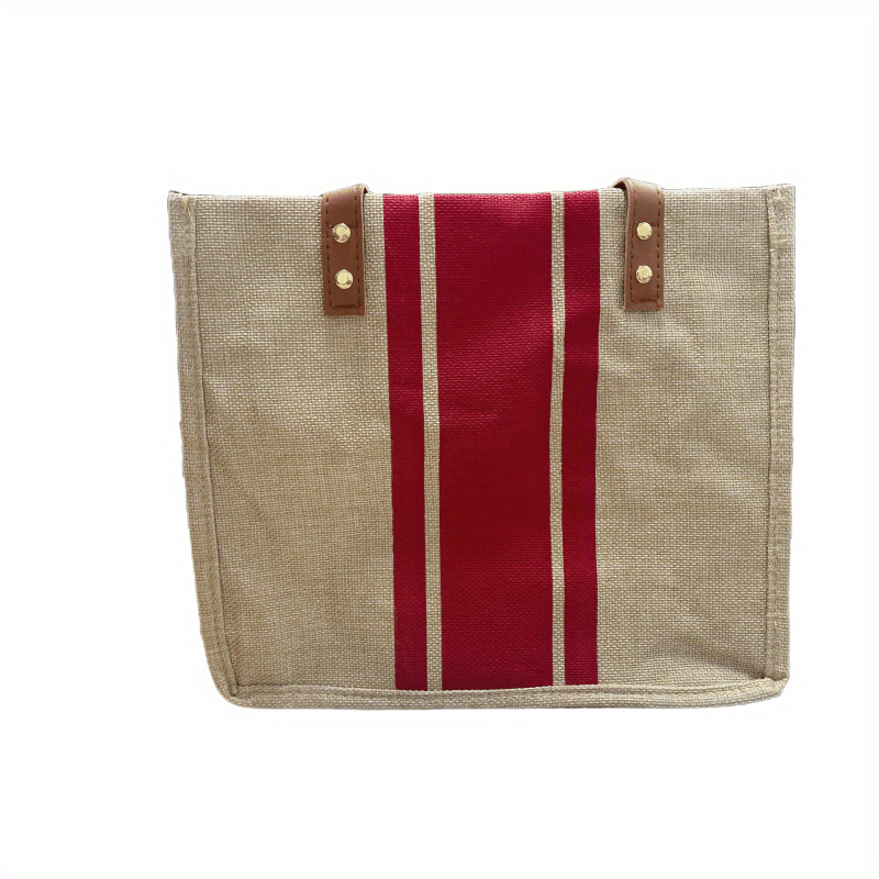 Large Capacity Canvas Tote Bag Lightweight Shoulder Bag