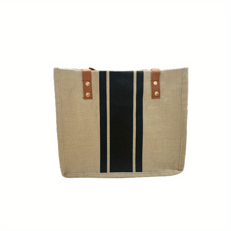 Large Capacity Canvas Tote Bag Lightweight Shoulder Bag