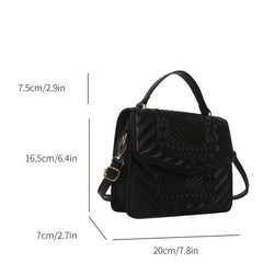 Quilted Crossbody Bag Women Shoulder Purse