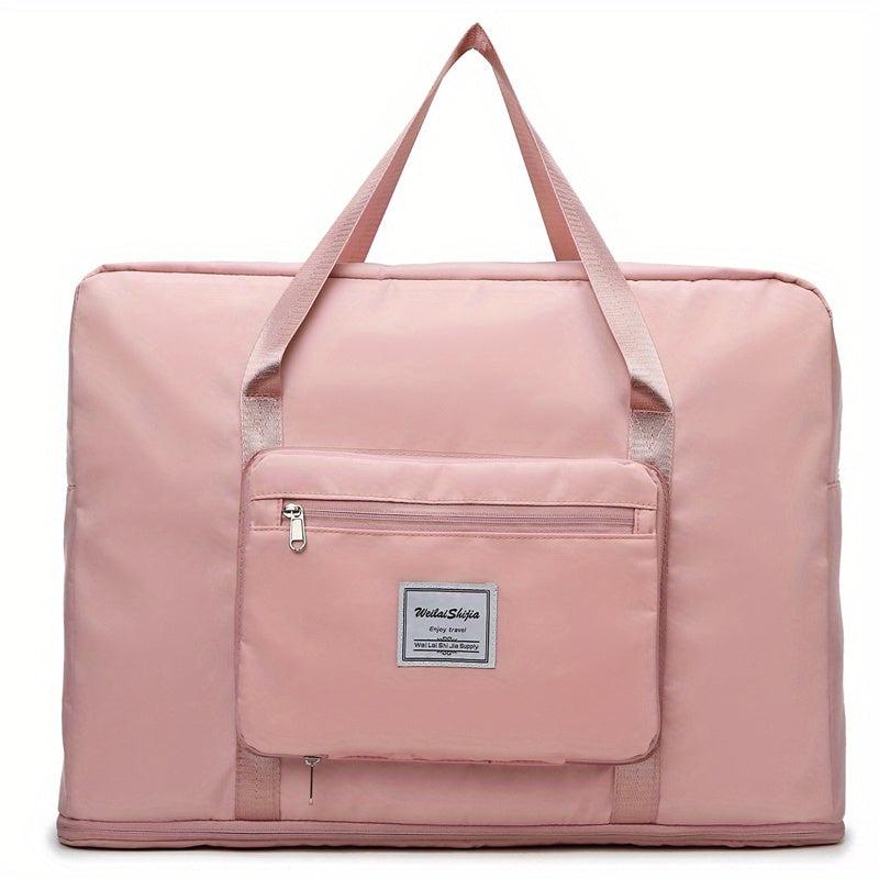 Foldable Travel Storage Bag Zipper Portable Duffle Bag