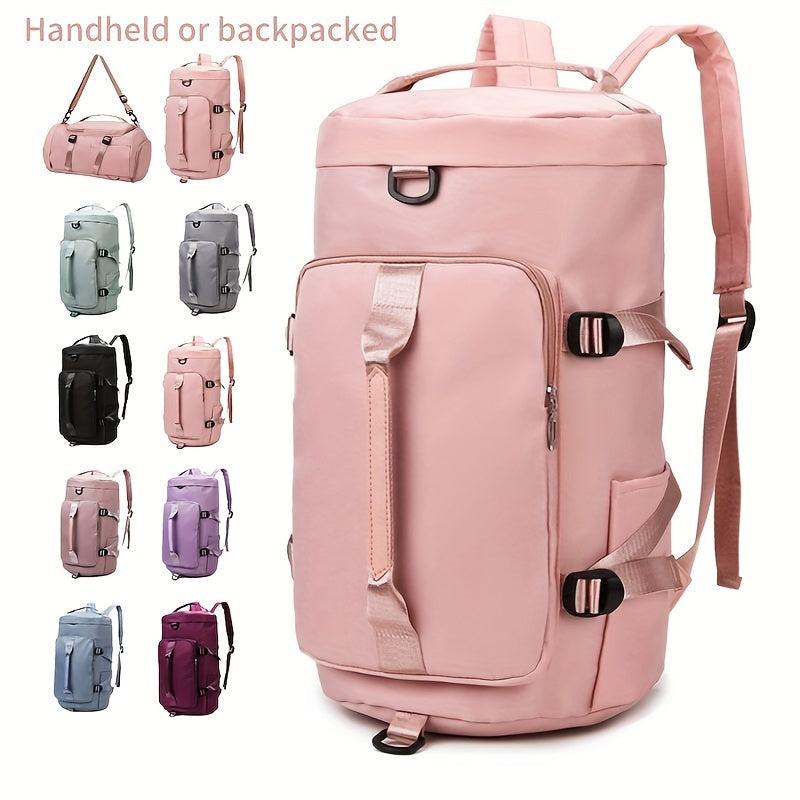 Sports Gym Backpack Travel Duffle Bag Weekender Overnight Bag