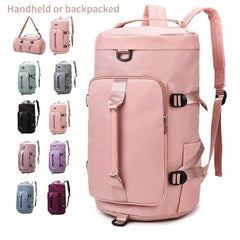 Sports Gym Backpack Travel Duffle Bag Weekender Overnight Bag