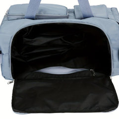 Large Capacity Weekender Travel Bag - Dry/Wet Separation Gym Duffle Bag