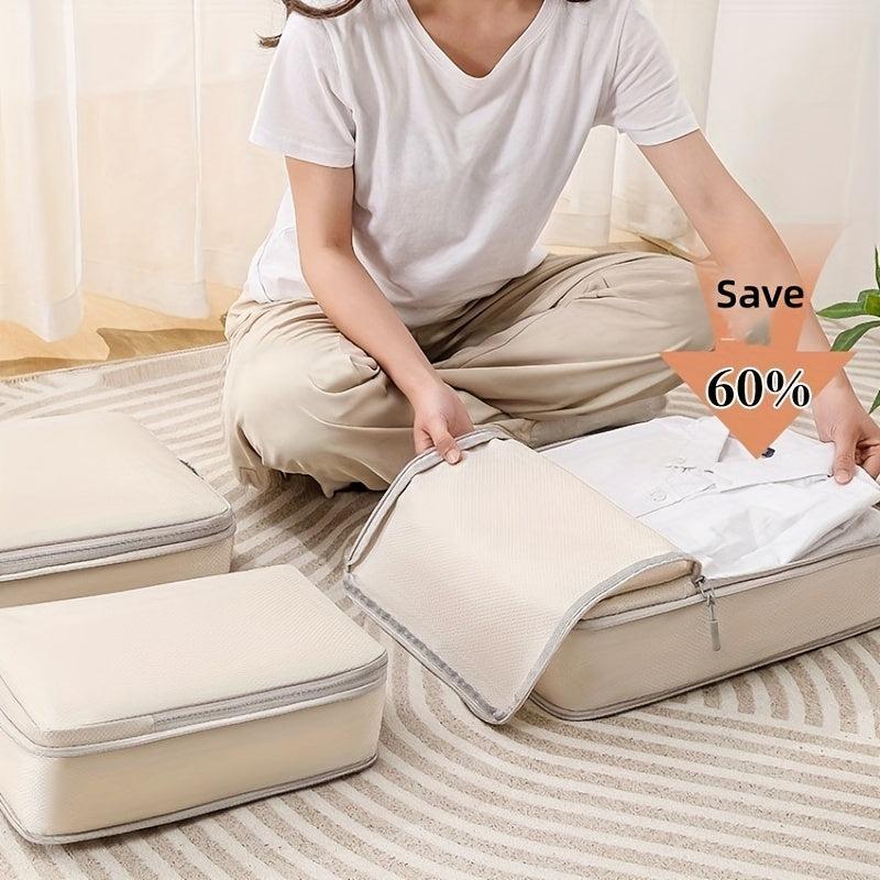 Waterproof Compression Clothes Bag Travel Luggage Organizer