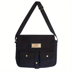 Casual Minimalist Messenger Shoulder Bag Solid Crossbody Bag