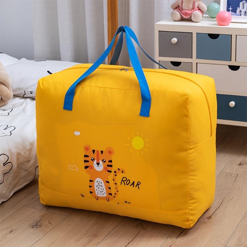 Cartoon Pattern Storage Bag Large Capacity Clothes Storage Bag