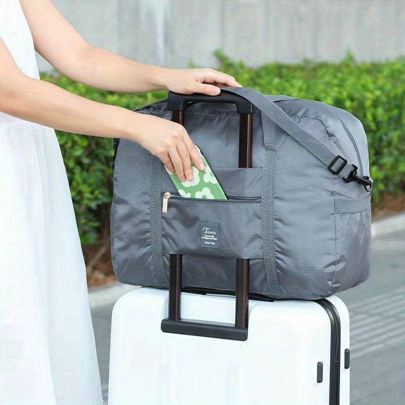 Large Capacity Foldable Duffle Bag Lightweight Storage Bag