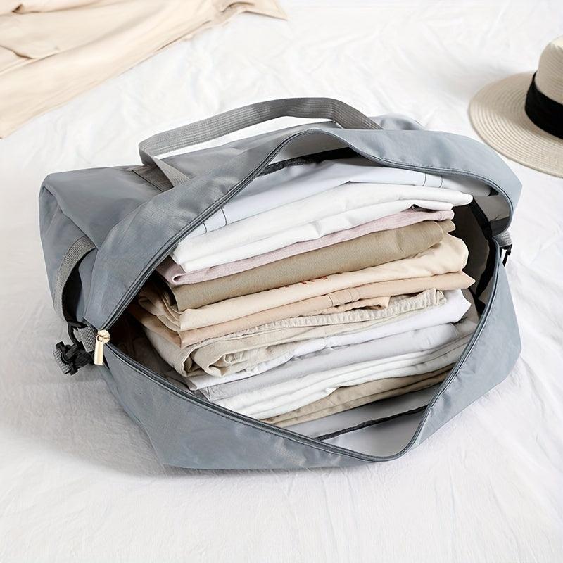 Large Capacity Foldable Duffle Bag Lightweight Storage Bag