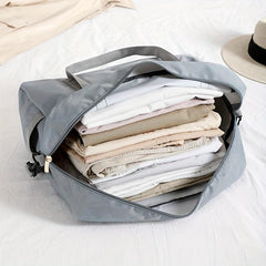 Large Capacity Foldable Duffle Bag Lightweight Storage Bag