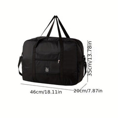 Large Capacity Foldable Duffle Bag Lightweight Storage Bag