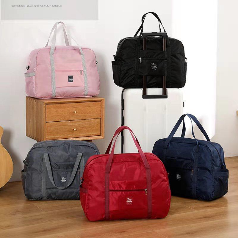 Large Capacity Foldable Duffle Bag Lightweight Storage Bag