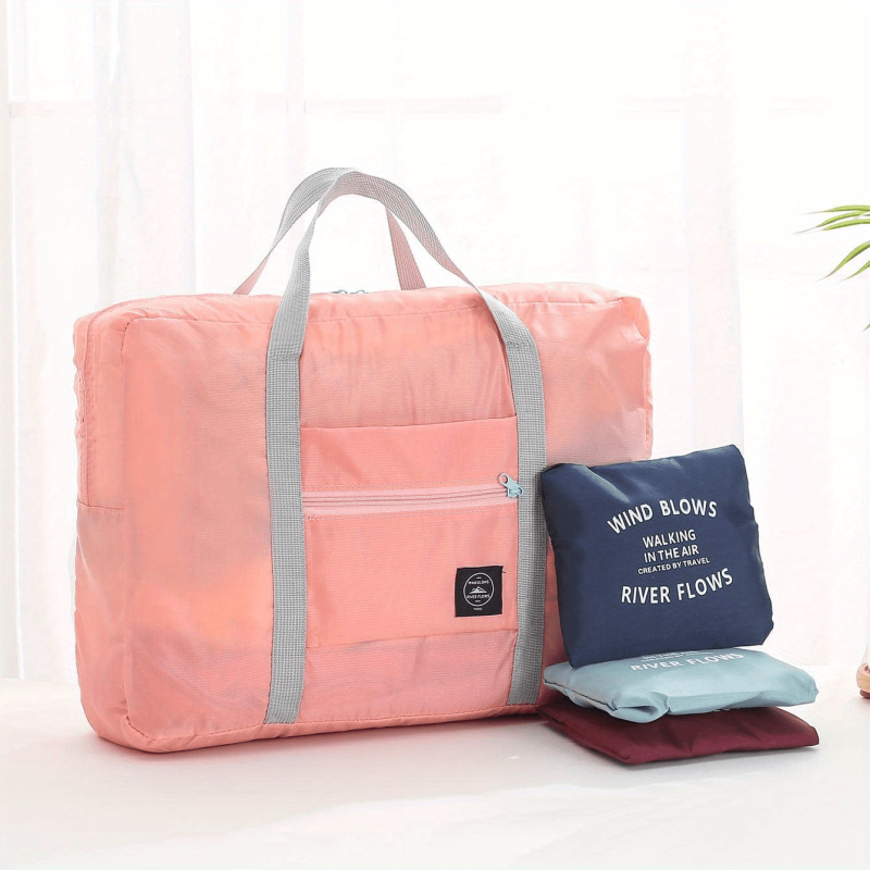 Foldable Storage Bag Travel Tote Bag Large Capacity Duffel Bag
