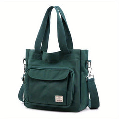 Large Capacity Nylon Handbag Crossbody Tote Bag for Daily & Travel