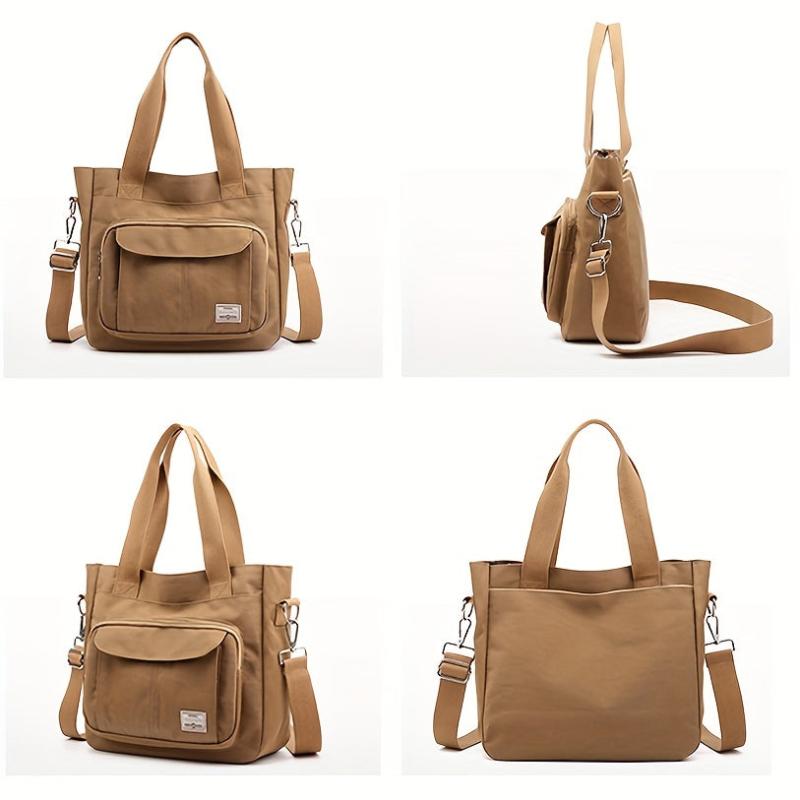 Large Capacity Nylon Handbag Crossbody Tote Bag for Daily & Travel