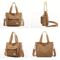 Large Capacity Nylon Handbag Crossbody Tote Bag for Daily & Travel