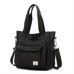 Large Capacity Nylon Handbag Crossbody Tote Bag for Daily & Travel