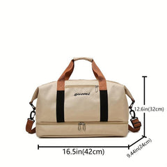 Nylon Sports Duffle Bag Large Capacity Waterproof Storage Bag