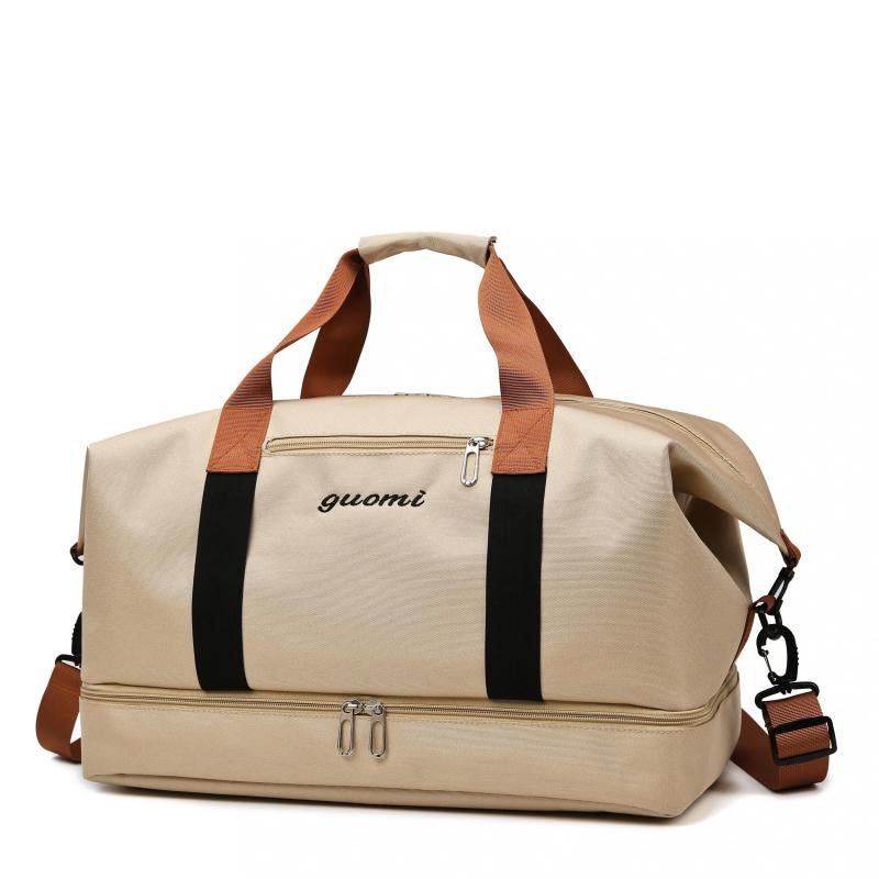 Nylon Sports Duffle Bag Large Capacity Waterproof Storage Bag