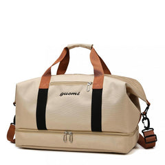 Nylon Sports Duffle Bag Large Capacity Waterproof Storage Bag