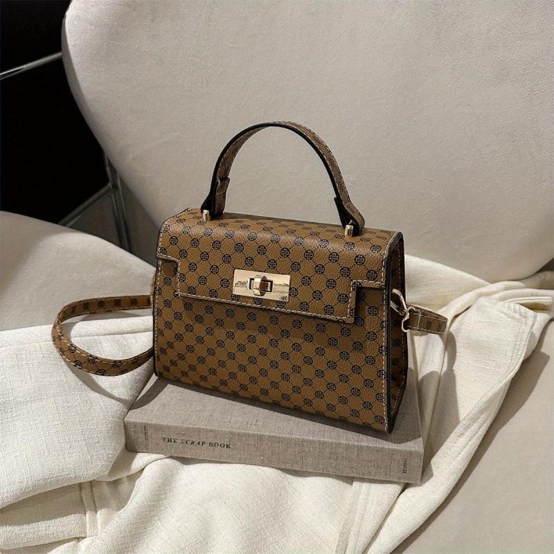 Vintage Classic Flap Crossbody Bag Small Shoulder Purse