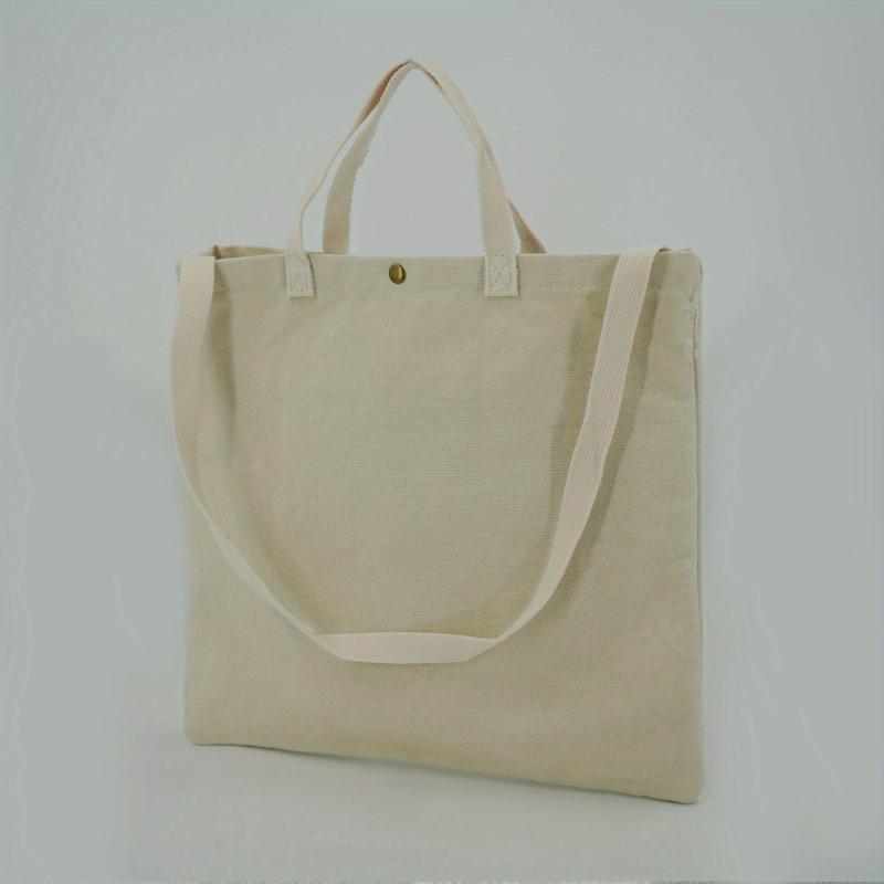 Vintage Solid Shoulder Bag All Match Preppy School Book Bag Women's Handbag