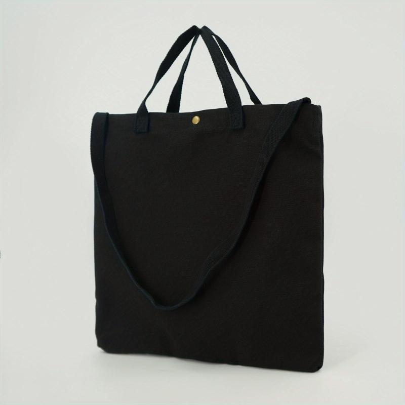 Vintage Solid Shoulder Bag All Match Preppy School Book Bag Women's Handbag
