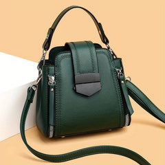 Casual Shoulder Bag Vintage Bag With Detachable Strap