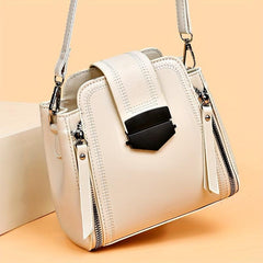 Casual Shoulder Bag Vintage Bag With Detachable Strap