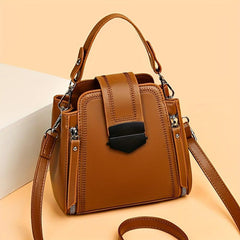 Casual Shoulder Bag Vintage Bag With Detachable Strap