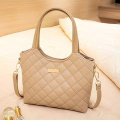Argyle Quilted Crossbody Bag Satchel Purse