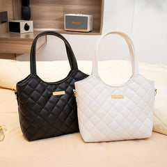 Argyle Quilted Crossbody Bag Satchel Purse