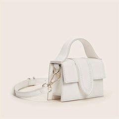 Solid Mini Crossbody Bag Square Purses