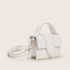 Solid Mini Crossbody Bag Square Purses