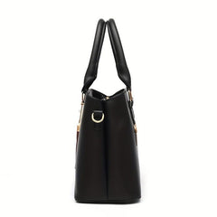 Tote Satchel Bag Sets Solid Handbags All Match Classic Bags For Work