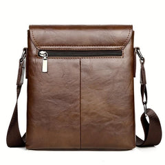 Vintage Square Shoulder Bag Solid Crossbody Bag All Match Bag