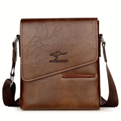 Vintage Square Shoulder Bag Solid Crossbody Bag All Match Bag